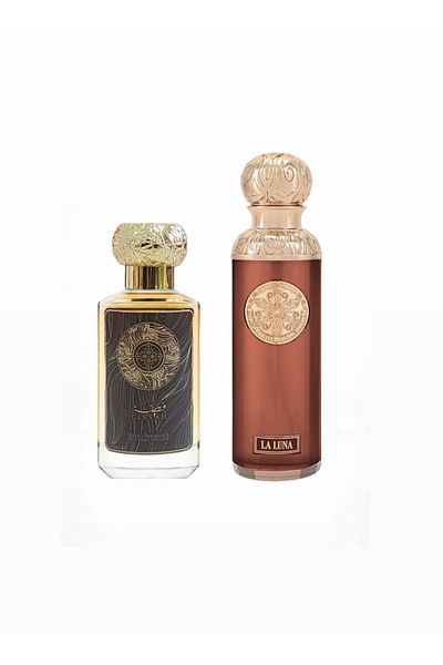 As 2-piece perfume set.