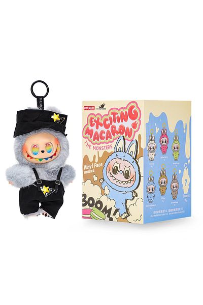 LABUBU Dressed Labubu Big Intro Energy Figure, Keychain, Plush Toy