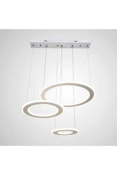 Sueva Candelabru LED minimalist cu inel și telecomandă Wifi 2.4g, lumină/rece...