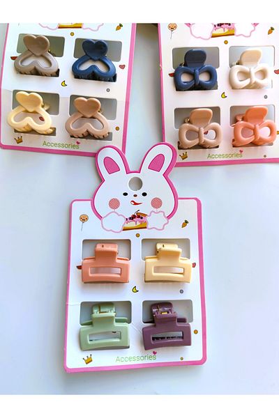 Nisankids 12 Pieces of Nude Colored Peg Buckles (3 Different Models)
