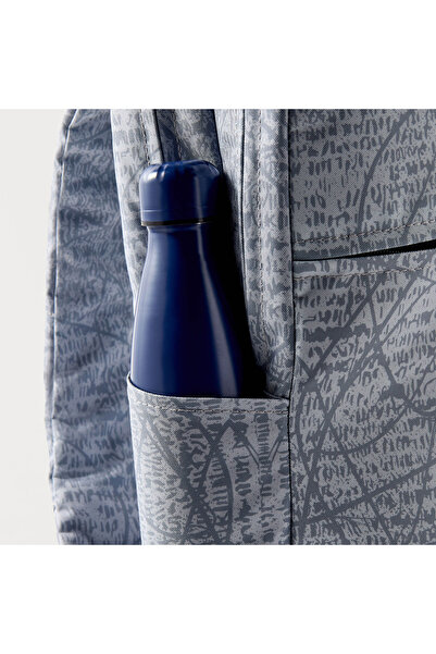 Kaos KAOS All-Over Print 17 Inches Backpack with Adjustable Shoulder Straps - 43x30x13 cm