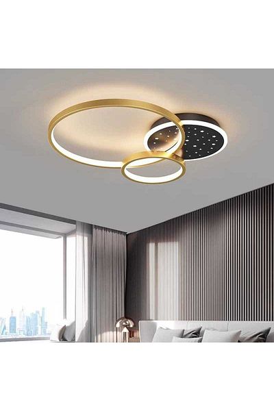 Sueva Led Chandelier With 2.4g Wifi Remote Control With Light/cold/warm/neutral Intensity Cod:g3868/gd