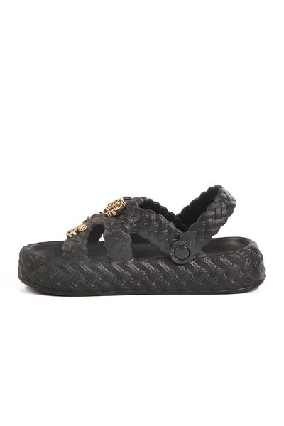 AYK'S Black Lightweight Women's Slippers 804 Z