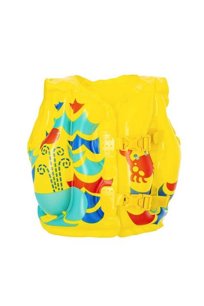 BESTWAY Tropical Patterned Life Jacket for Ages 3-6 32069