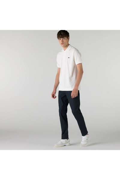 Lacoste Erkek Slim Fit Desenli Lacivert Pantolon