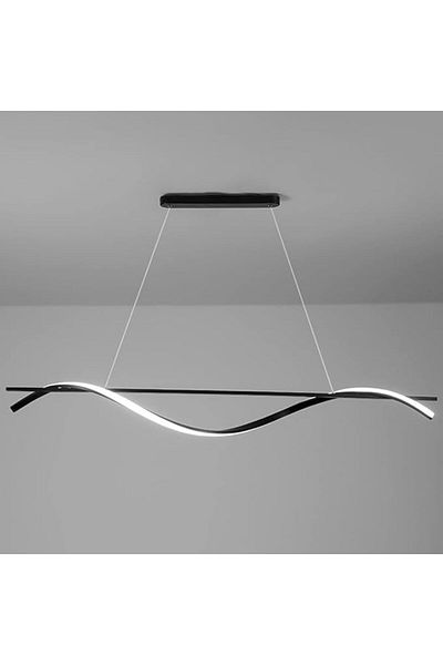 LightPlanet Minimalist 30w Led Chandelier With 2.4g Wifi Remote Control, Light/cold/warm/neutral, Intensity
