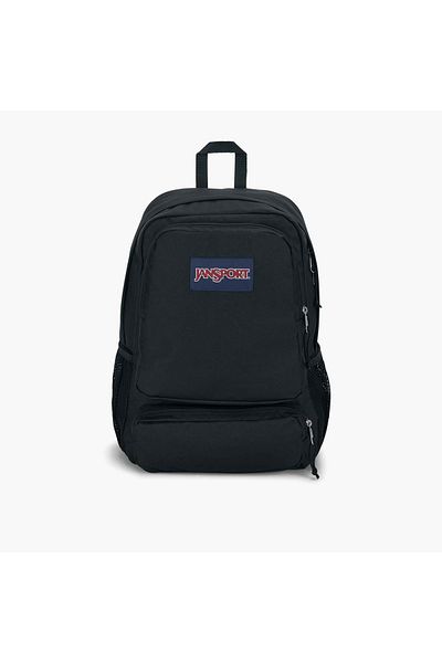 Jansport Solid Backpack with Adjustable Straps and Zip Closure - 76.2x38x33 cms