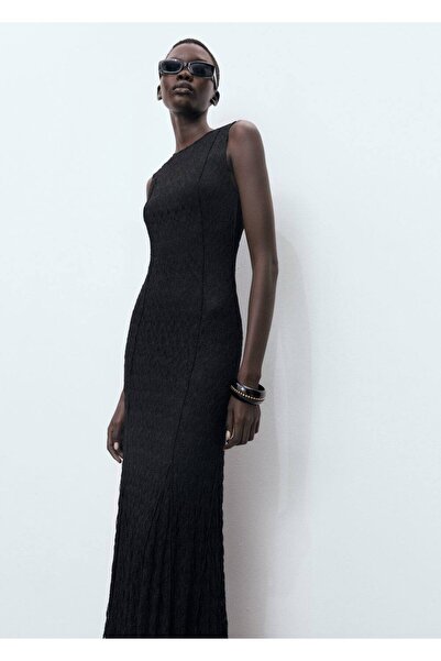 MANGO Woman Dantel elbise