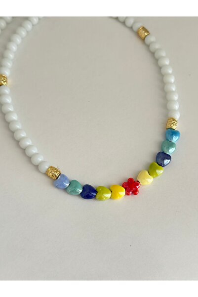 mibrillo Glass bead necklace
