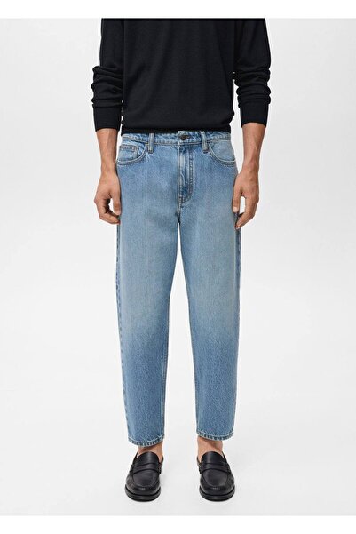 MANGO Man Sammy cropped carrot fit jean