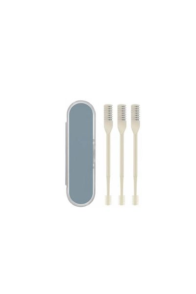 OEM Set 4 piese, cutie depozitare si 3 trimmer manual pentru nas, crem, gri