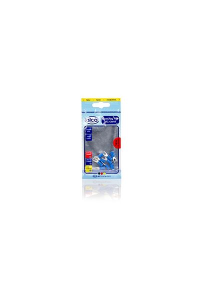 ALCA Blue Insulated Auto Electrical Terminal Fork Type 4.3Mm-Set of 10 Pieces