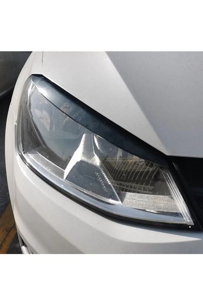 CED AUTO TRADE Headlight Eyelids compatible with VW Golf 7 VII 2012-2017
