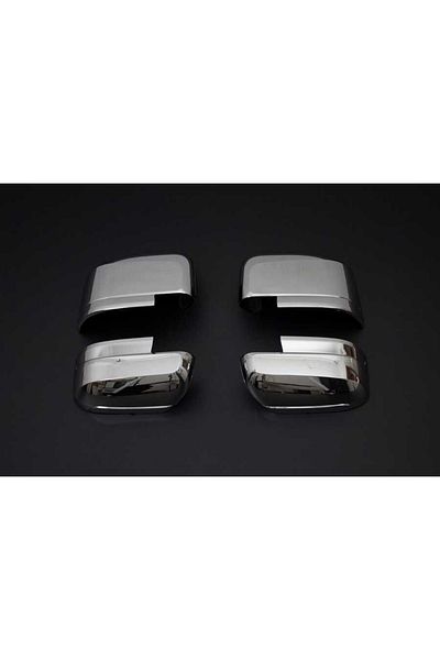 CED AUTO TRADE Chrome mirror caps compatible with VW CRAFTER 2017->, ABS plastic