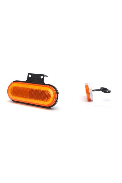 WAS LAMPA GABARIT LED 1399 W198, 12V-24V, POZITIE PORTOCALIU WAS