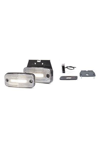 WAS LAMPA GABARIT LED 1136 W157, 12V-24V, POZITIE ALB WAS