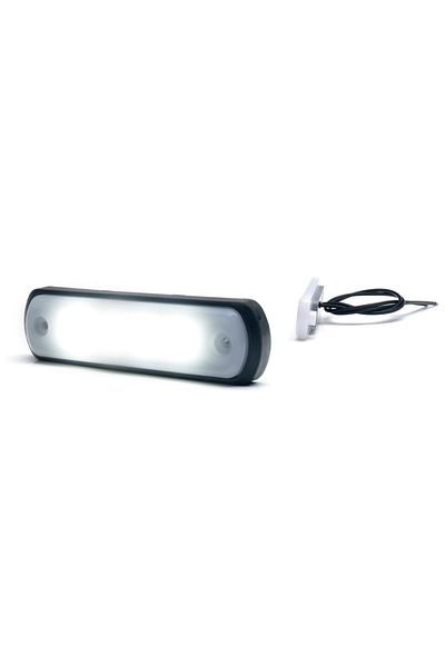 WAS LAMPA GABARIT LED 1343 W189N, 12V-24V, POZITIE ALB WAS