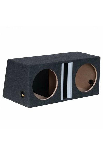 CED AUTO TRADE Subwoofer universal incintă, 2 x 300 mm, 2 x 50L - COD B1250sx2