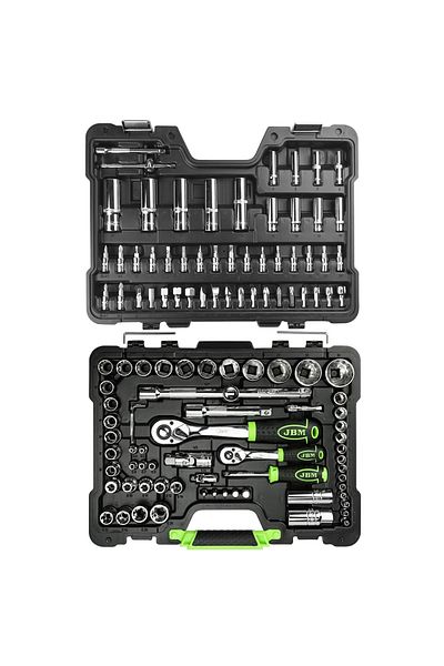 JBM 12-PIECE PIPE KIT WITH 113 PIECES - CHROME JBM