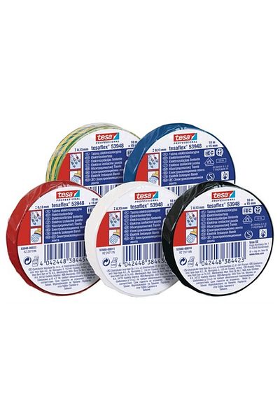 Tesa Black Electrical Insulating Tape 20M/19Mm