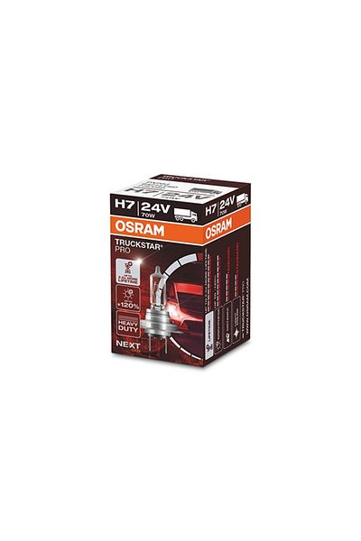 Osram Bec BEC CAMION 24V H7 70 W TRUCKSTAR PRO +120% NextGen OSRAM