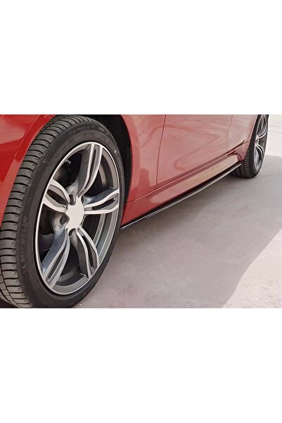 CED AUTO TRADE Επεκτάσεις πλευρικών ποδιών συμβατές με BMW σειρά 3 F30 2012-2018, γυαλιστερό μαύρο