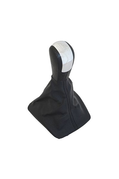 Mega Drive SHIFT KNOB WITH SLEEVE FOR SKODA OCTAVIA II 2004-2013 5 SPEED