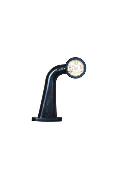 WAS LAMPA GABARIT LED CU BRAT 499BCP W21.5w, 12V-24V, POZITIE ALB / ROSU DREAPTA WAS