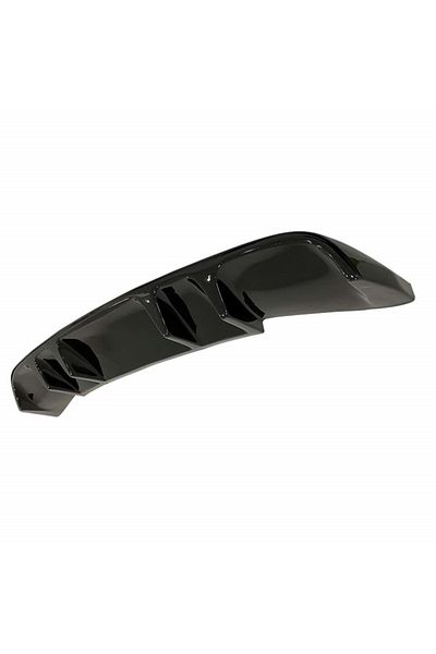 CED AUTO TRADE Prelungire difuzor Bara Spate compatibil cu VW GOLF 6 2008-2012 fara evacuare, negru lucios