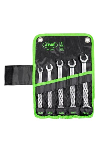 JBM 6-WAY RING WRENCH SET FOR PIPES AND PIPES JBM