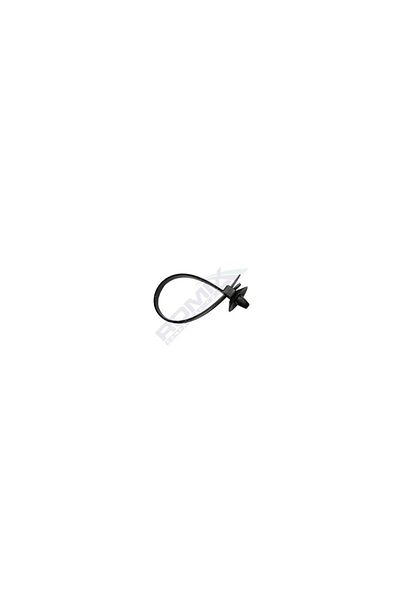 ROMİX Clips Tip Colier Vw - Negru Set 10 Buc