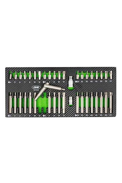 JBM SET DE 42 IMBUSURI HEXAGONALE. 12 VARFURI ?I TORX-URI