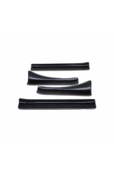 CED AUTO TRADE Set 4 protectii praguri din plastic compatibil cu DACIA DUSTER 2018->
