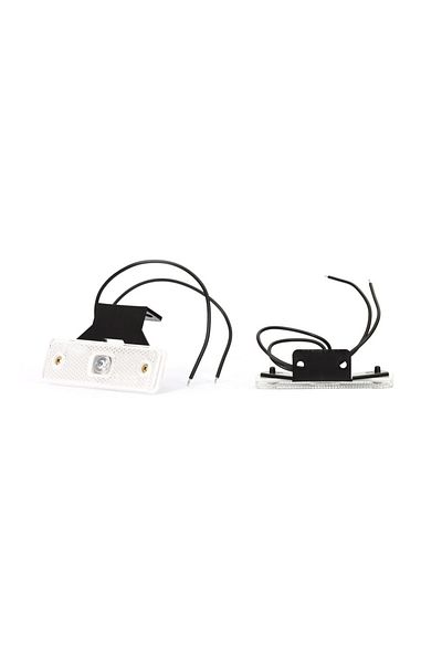 WAS SIDE LIGHT LED 219Z W44, 12V-24V, POSITION WHITE WAS