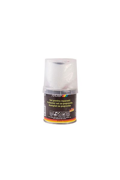 Motip SET REPARATII POLIESTER SI FIBRA DE STICLA 250G