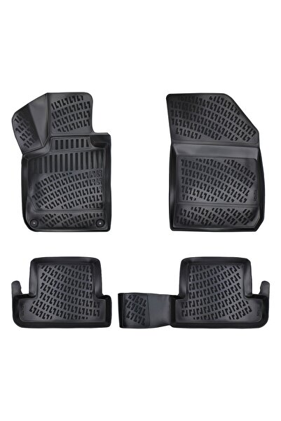 Umbrella ΣΕΤ ΠΑΤΑΚΙΑ ΑΥΤΟΚΙΝΗΤΟΥ ΜΕ ΟΜΠΡΕΛΑ ΑΠΟ ΛΑΣΤΙΚΟ ΓΙΑ PEUGEOT 308 II 2013-