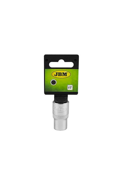 JBM Tubulara Cromata Bihexagonala Scurta - Xzn 1/2` 19 Mm Jbm