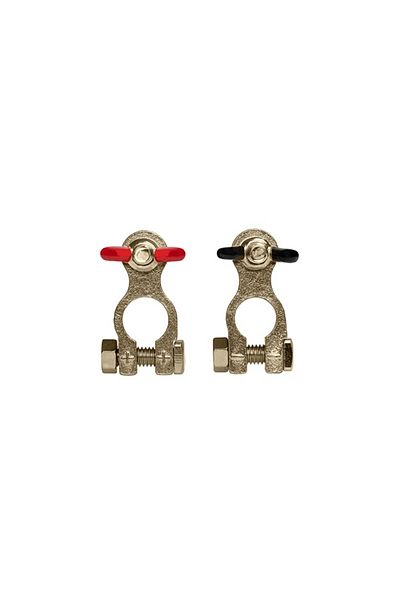 ALCA Set of 2 Red and Black Battery Terminals