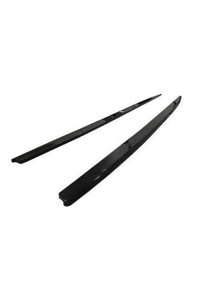 CED AUTO TRADE Prelungire praguri laterale compatibile VW GOLF 7 VII 2012-2020 negru Lucios