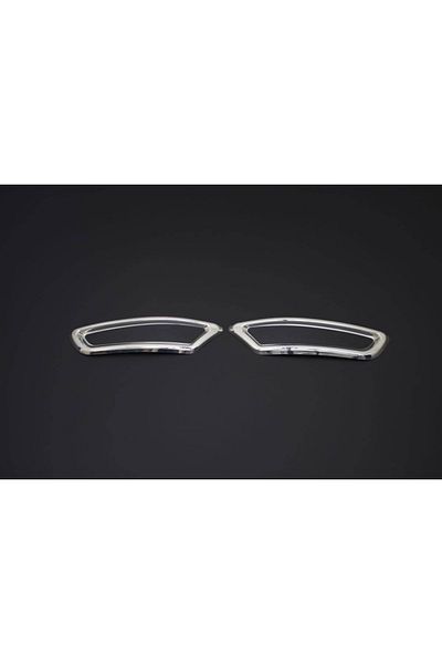 CED AUTO TRADE Ornamente inox pentru evacuare compatibile cu VW Passat B8 2015-2019 sedan