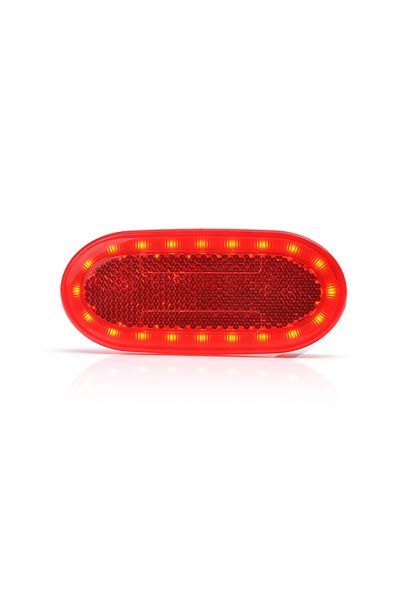 WAS LAMPA GABARIT LED 1387 W197, 12V-24V, POZITIE ROSU WAS