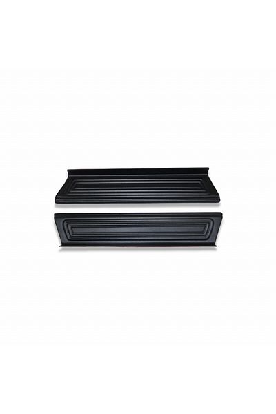 CED AUTO TRADE Set 4 protectii praguri din plastic compatibil cu Renault Captur 2013-2019