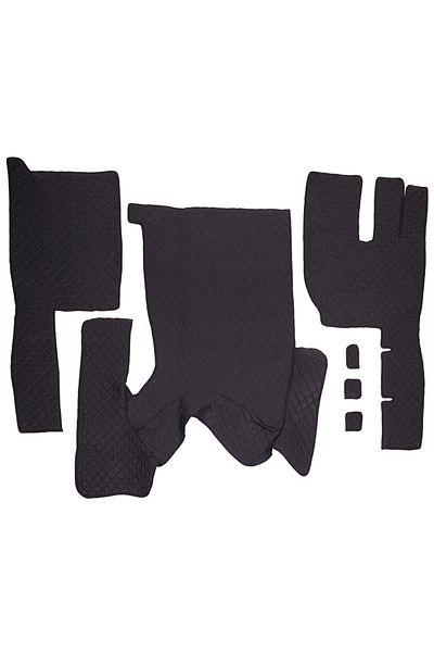 Umbrella TRUCK UMBRELLA ECO-LEATHER MATS SET FOR VOLVO FH12 2005-2011 MANUAL. BLUE TYPE 1