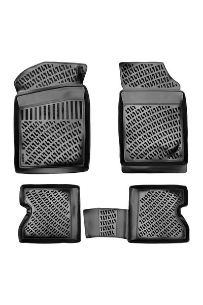 Umbrella UMBRELLA RUBBER CAR MATS SET FOR RENAULT KANGO I 1997-2007