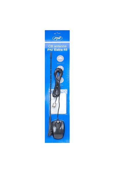 PNI CB ANTENNA PNI EXTRA 48, LENGTH 45 CM, FIBERGLASS, WITH MAGNET INCLUDED