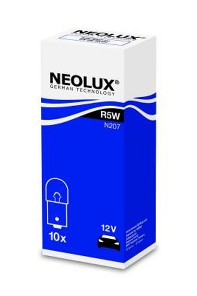 NEOLUX Bec Auxiliar 12V R5W Ba15S Set 10 Buc Neolux