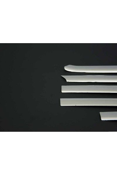 CED AUTO TRADE Stainless steel window trims VW T5 2003-2015, set of 6 pieces, long body