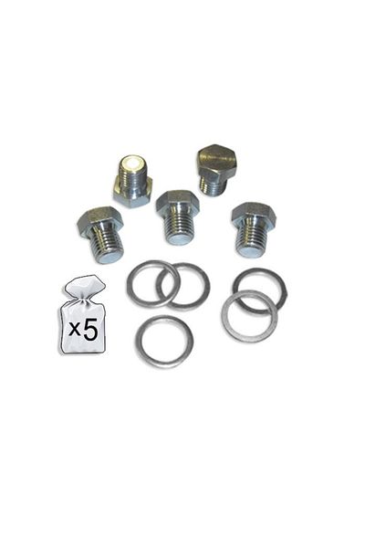 JBM SET 5 SURUBURI + 5 SAIBE PENTRU REPARAT JBM
