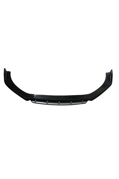 CED AUTO TRADE Prelungire bara fata Megane Design, negru lucios cu buza gri, 4 piese, lungime 180 cm