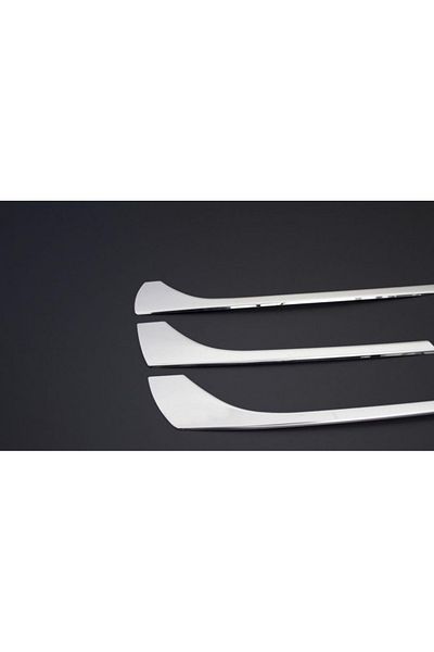 CED AUTO TRADE Set of 5 stainless steel grille ornaments compatible with Mercedes Vito W447 2014-2020